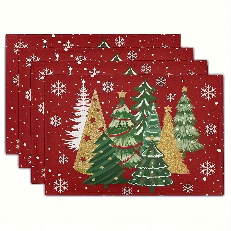 Red Christmas Tree Snowflake P - đánh giá và giá Family Tree Print