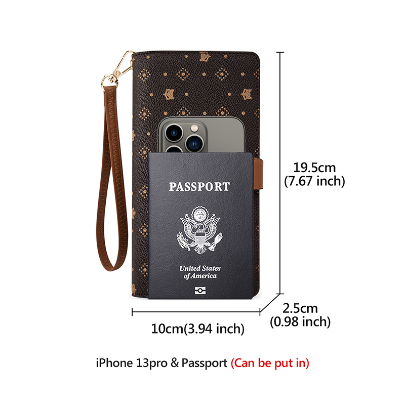 FOXER Women Long Wallet Card & - đánh giá và giá Monogram Keychain Leather