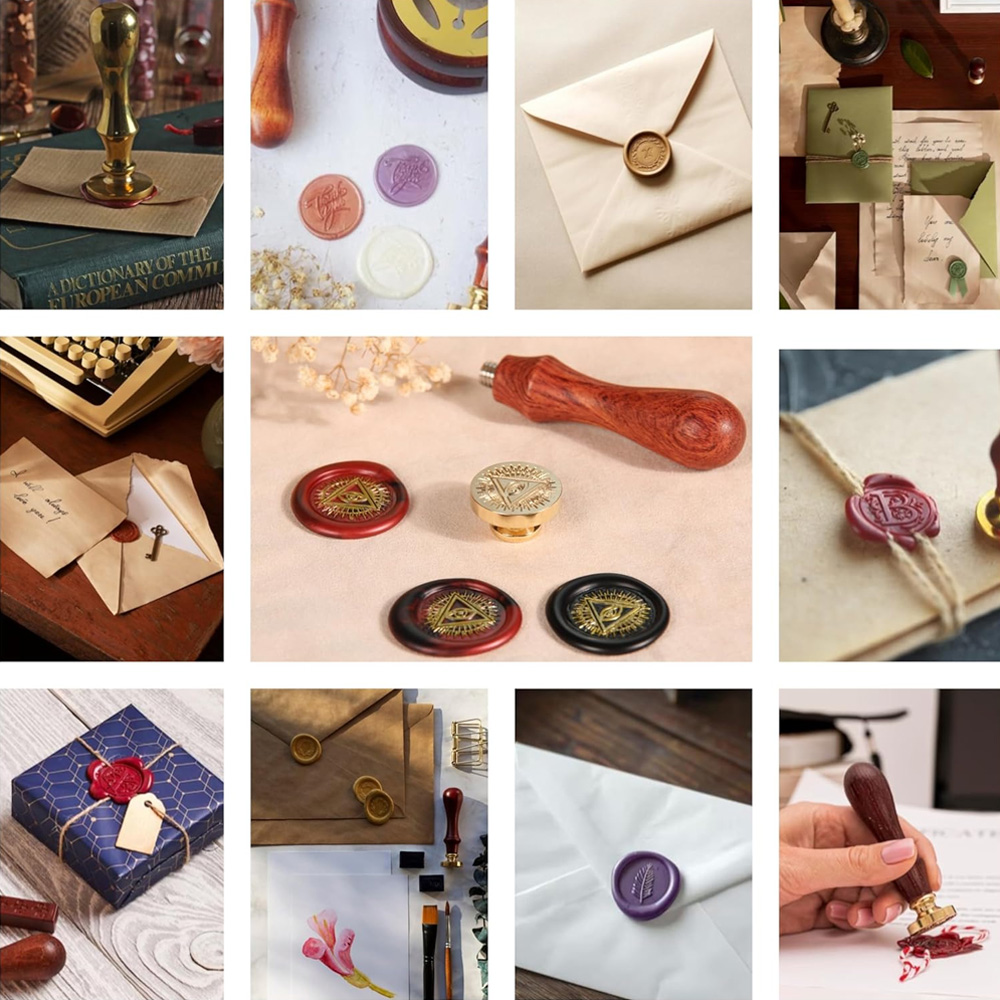 Custom Wax Seal Stamp, Persona - đánh giá và giá Wax Seal Letter Kit