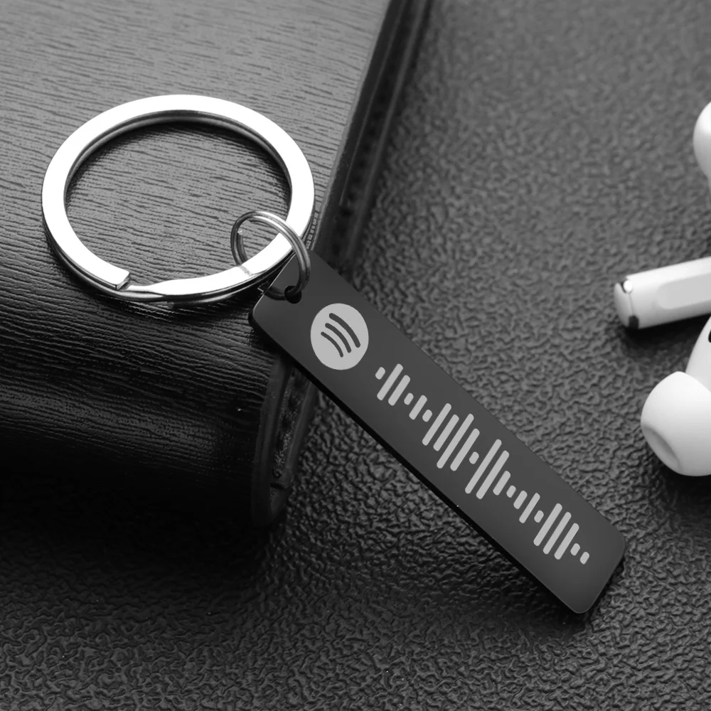 Personalized Spotify Code Keyc - đánh giá và giá Initial Ring Custom