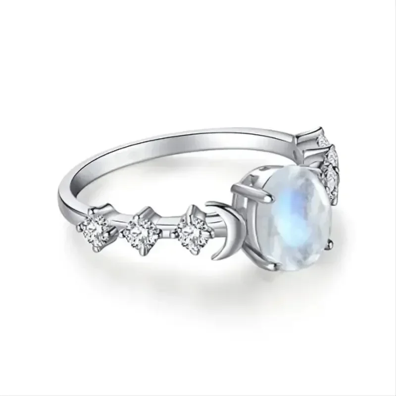 Oval Shaped Moonstone Curved M - đánh giá và giá Custom Night Sky
