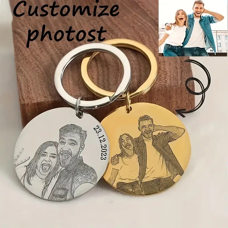 Personalized Engraved Portrait - đánh giá và giá Initial Ring Custom