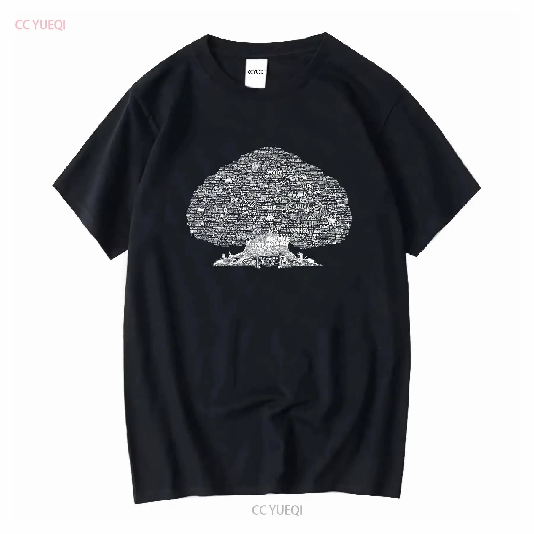Family Tree Of British Rock T  - đánh giá và giá Family Tree Print