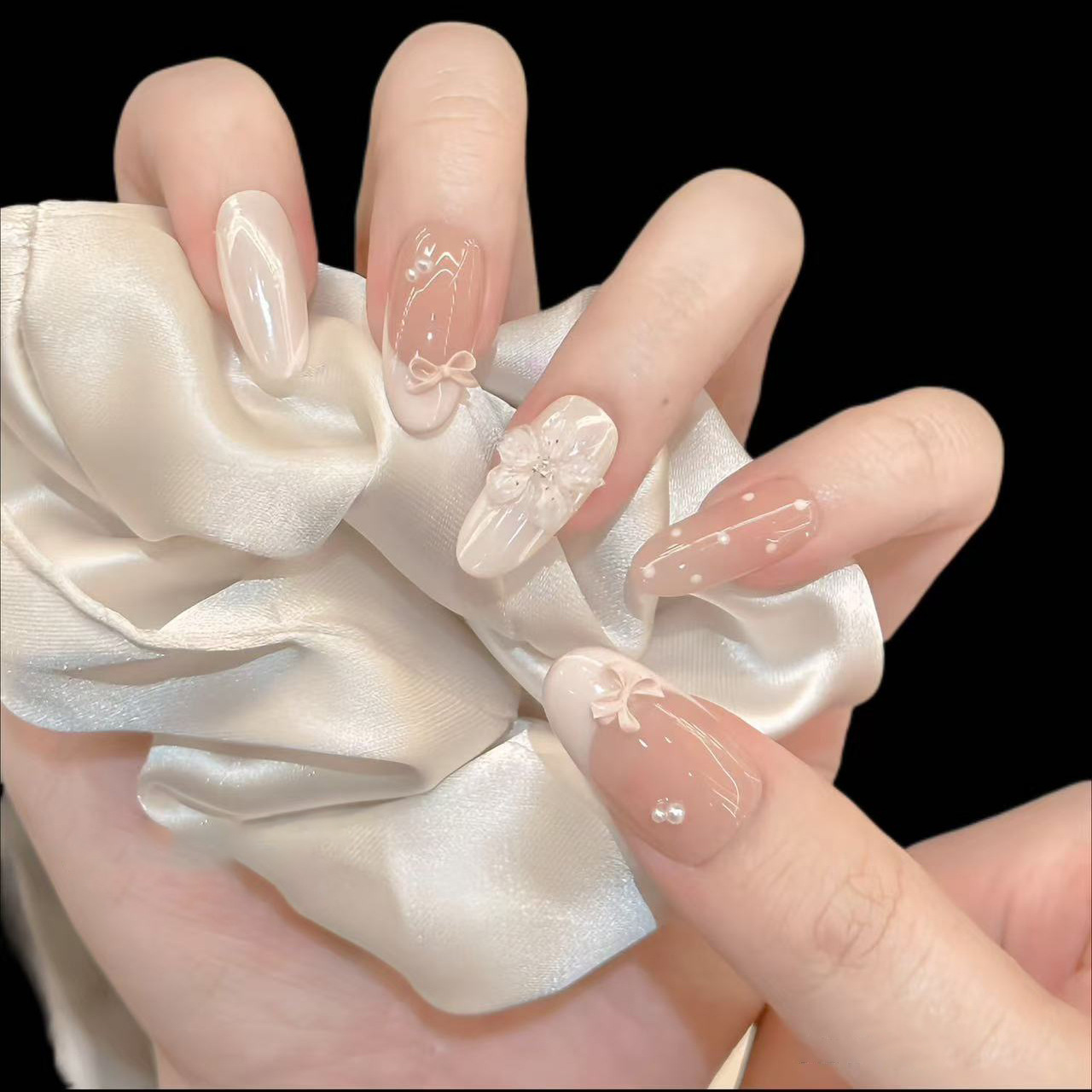 10Pcs Milky Nude Gentle Handma - đánh giá và giá Pressed Flower Art